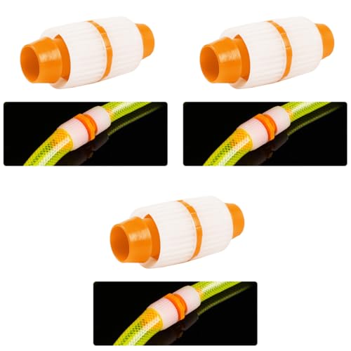 HASTHIP® 1/2 Inch Garden Hose Connector Quick Water Pipe Joint ABS Plastic Universal Release for Gardening Hose Fitting 3PCS HASTHIP® 1/2 Inch Garden Hose Connector Quick Water Pipe Joint ABS Plastic Universal Release for Gardening Hose Fitting 3PCS